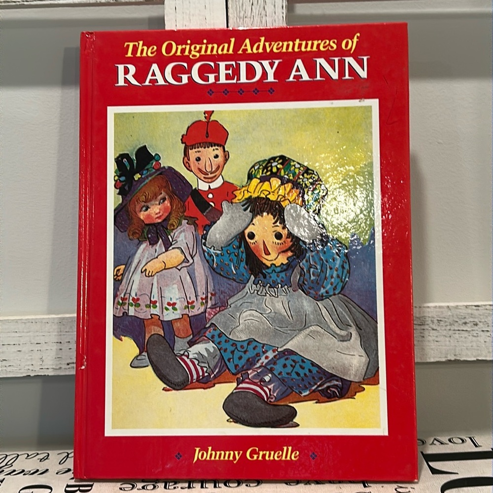 VTG Adventures Of Raggedy Ann Deluxe Volume Hardcover Book: Johnny Gurelle 1988